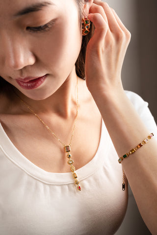 Irid Drop Necklace